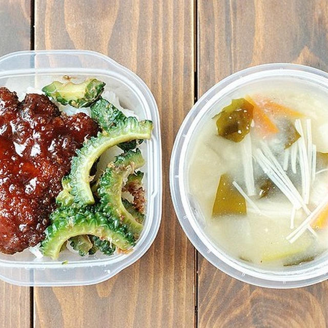 母のタッパー弁当＊５日分