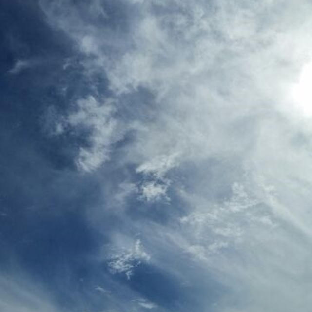 お空は繋がっているよ♪