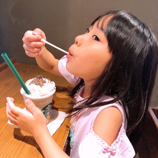 初めてのフラッペチーノです！！