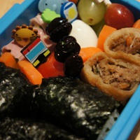 息子のお弁当　1月