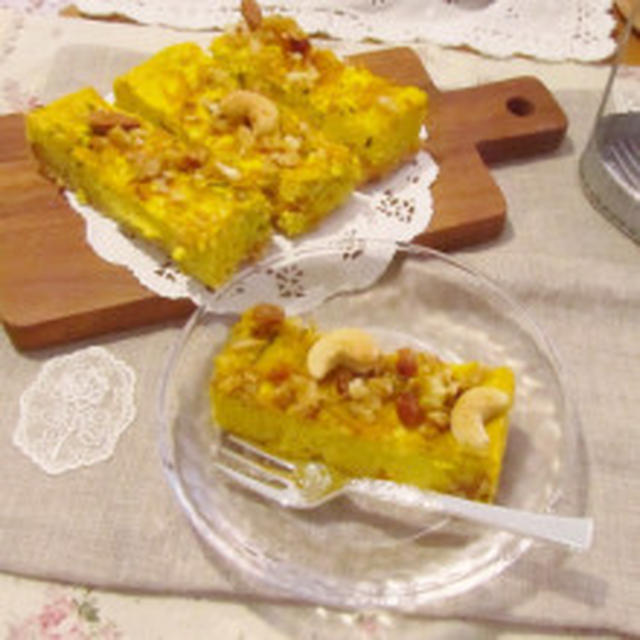 冬瓜いりのトロトロ親子丼♥と、次男君。