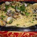 ボンゴレのスパゲッティ-SPAGHETTI ALLE VONGOLE 　