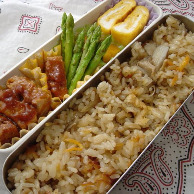 炊き込みご飯と新学期
