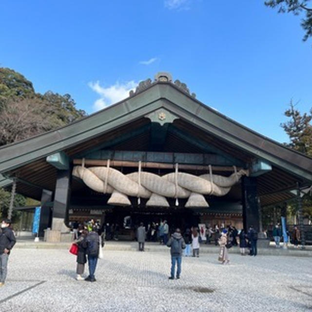 出雲大社へお参りー