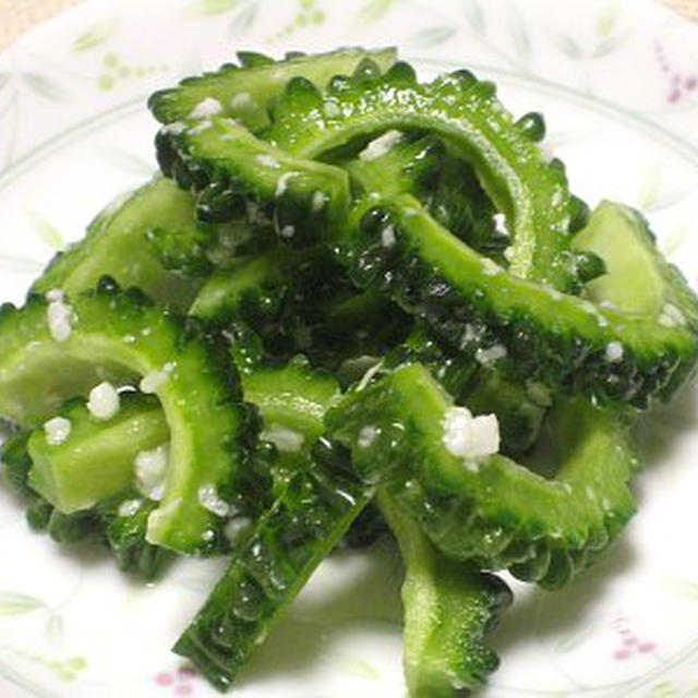 ゴーヤーの塩糀漬け