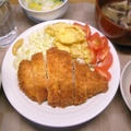 チキンカツ【一ヶ月ぶりの通勤ランがこたえた夜に】