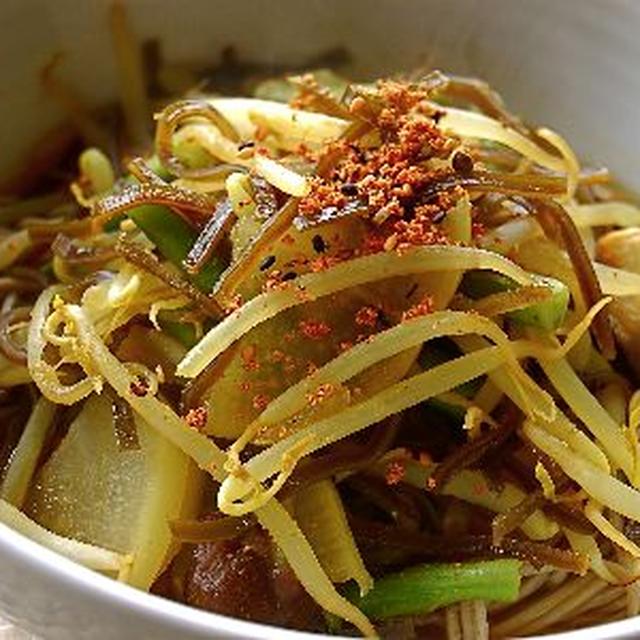 即席カレー蕎麦