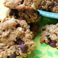 ピーナッツバター　オートミール　チョコチップクッキー　Peanut Butter Oatmeal Chocolate Chip Cookies