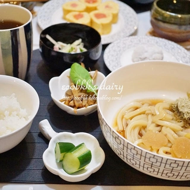 【和食】珍しく和菓子まで作った日の夜ご飯/Japanese Food at Home
