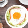 【レンジで作るカップ飯】レンチン2分３０秒で完成！ハムエッグごはん