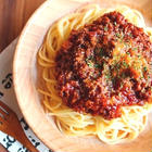 ミートソースパスタ