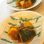 南瓜とぜんまいの煮物