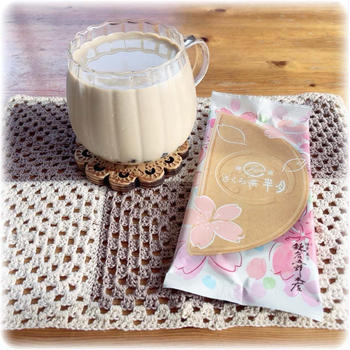 限定　鎌倉さくら茶半月　おうちカフェ