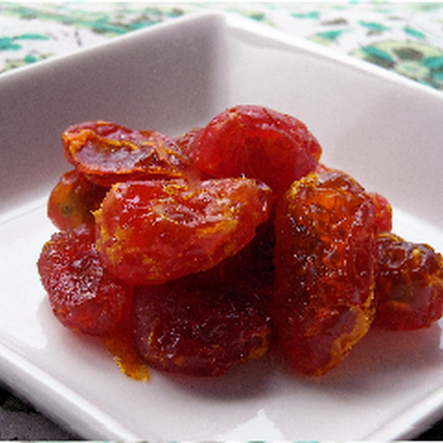 塩味で 甘くて酸っぱい 塩トマト甘納豆 By Akkiさん レシピブログ 料理ブログのレシピ満載