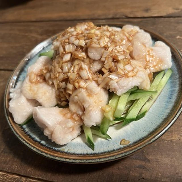 【recipe】水晶鶏／雪山にも行くぞ