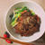 ちょっと甘めの焼肉だれとワンボウルナムルで♪焼肉ビビンバ丼