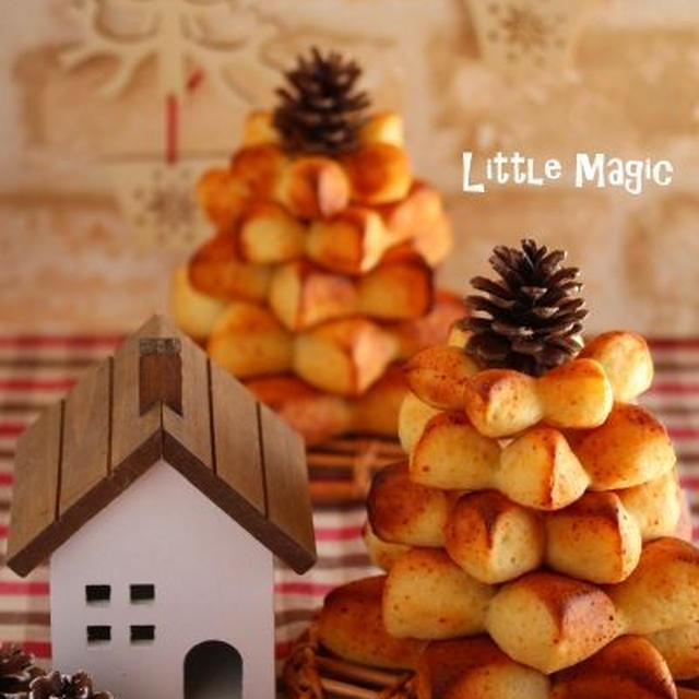 クリスマスなお食事パン♪