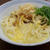 朝ごはんに「釜玉うどん」