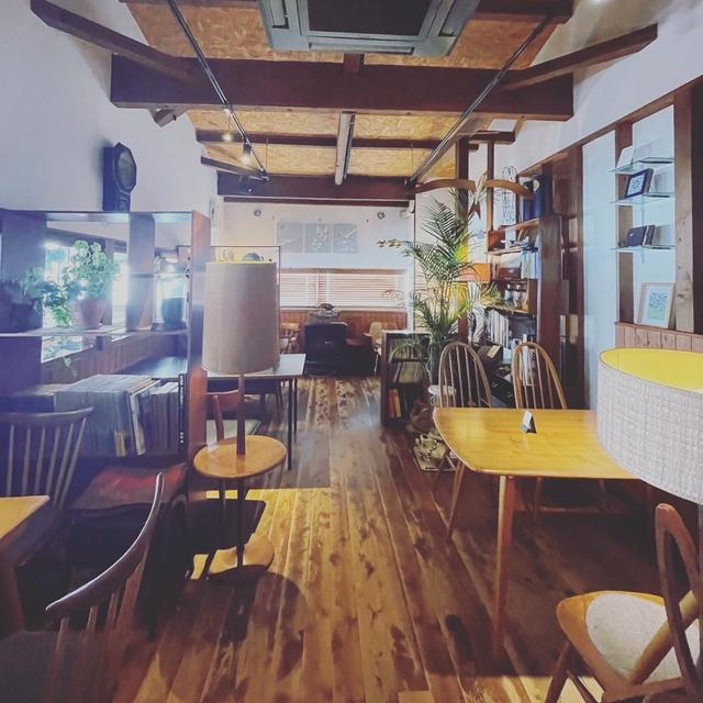 遭難しかけた後のタロカフェ。