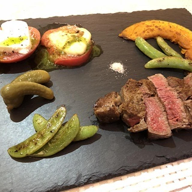 熟成肉とバローロ