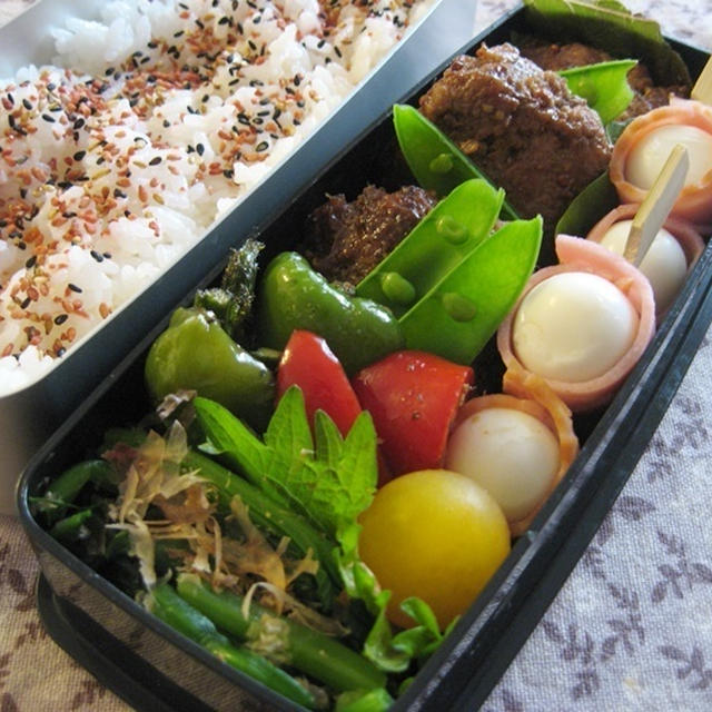 高校生男子弁当＆女子弁当　おまけで具沢山スープ