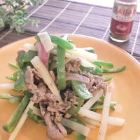 いただいた野菜をたっぷり使って♪ほんのりスパイシーさっぱり炒め☆スパイス大使☆
