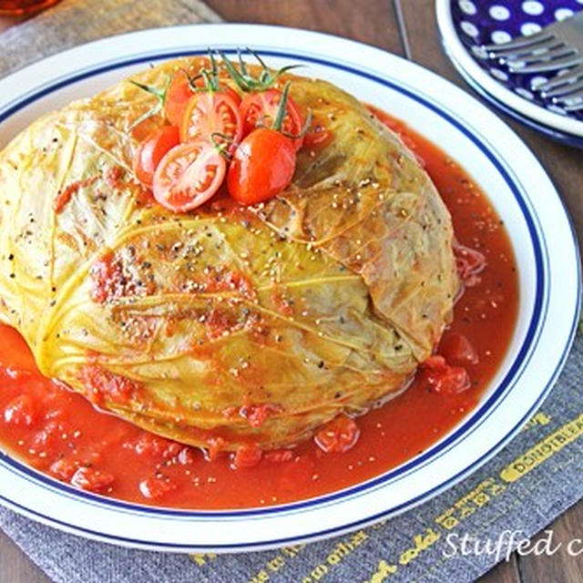 レシピブログTV動画公開のお知らせ♪炊飯器で作る簡単巻かないロールキャベツ！