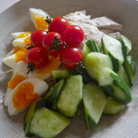ササミと色々野菜、タンドリードレで