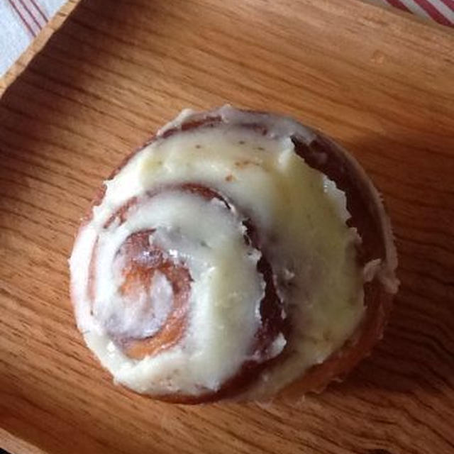 久しぶりのシナモンロール
