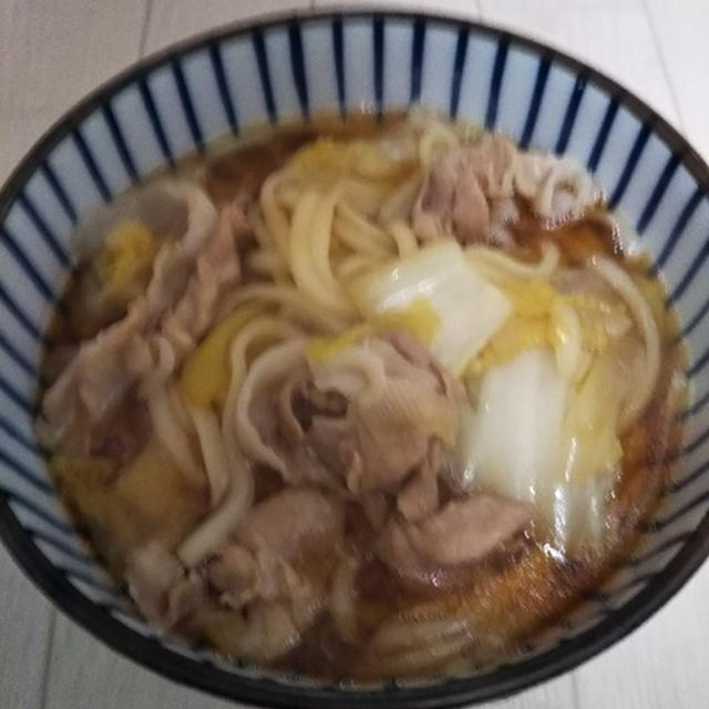 お料理レシピ かさまし肉うどん By すももっちさん レシピブログ 料理ブログのレシピ満載