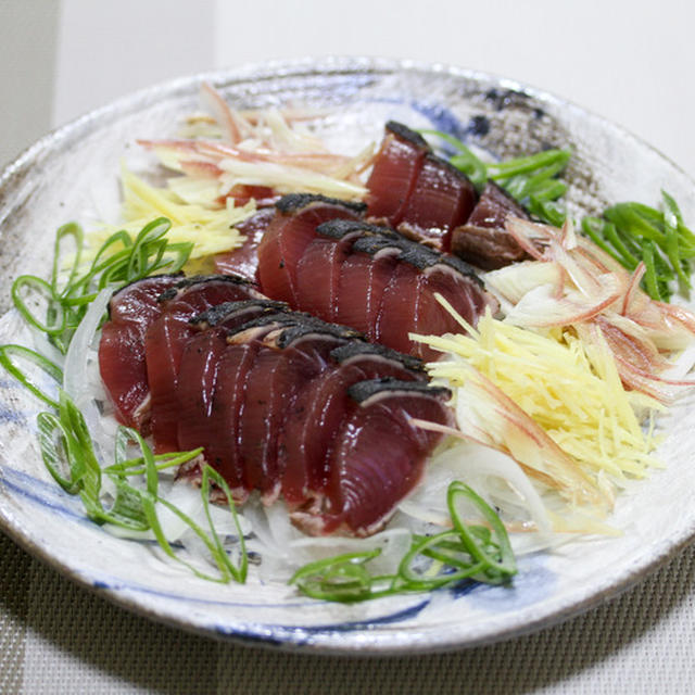 「かつおのたたき」と「タレ」と「その日の食卓風景」