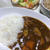 チキンカレーの夕飯