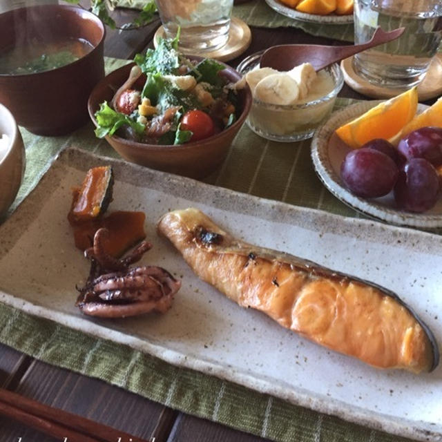 お知らせです♪…常備菜・残りもの・自家製冷凍おかずからの朝ごはんとお弁当♪