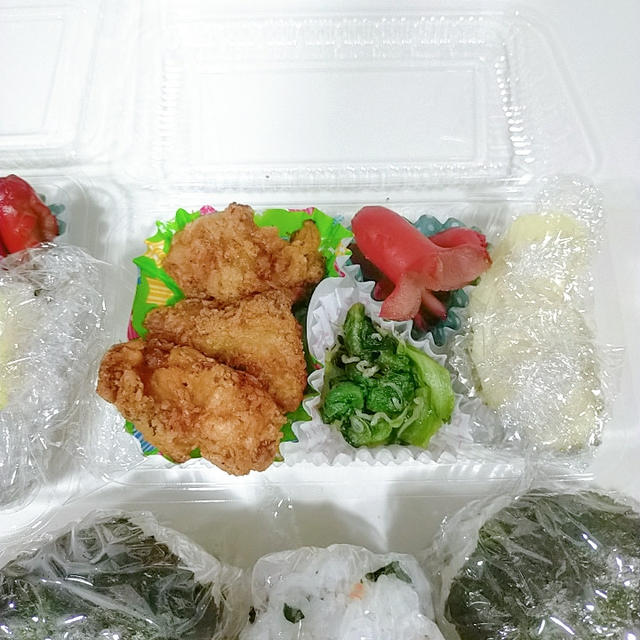 【鶏のから揚げ】漬け込む時間が美味しさに比例する　４月１３日(水)のお弁当