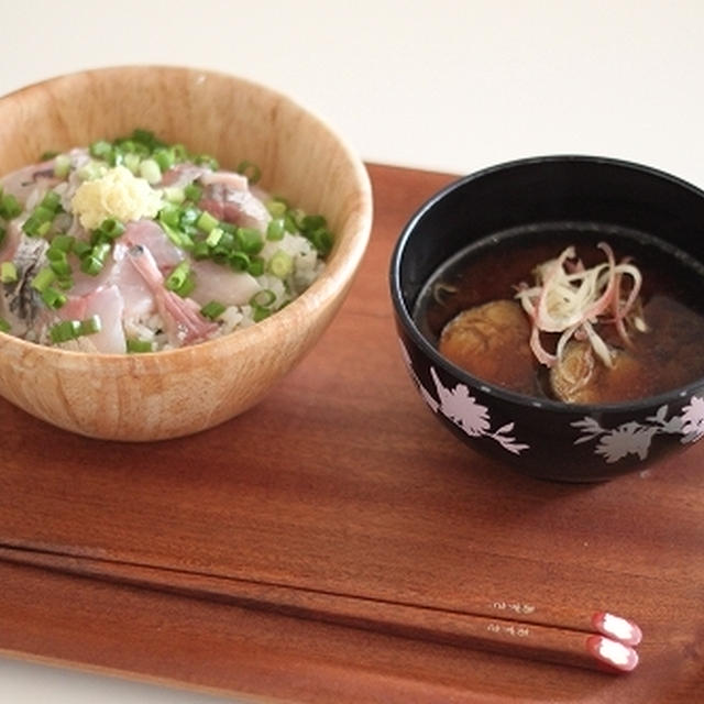 鯵丼
