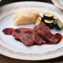 牛カルビ肉でちょっとだけ「ステーキ」♪