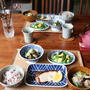 ぶりの塩麴漬け焼き。鶏だんごと野菜のお汁（レシピ）。