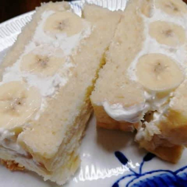 コストコ　食パン　バナナサンド