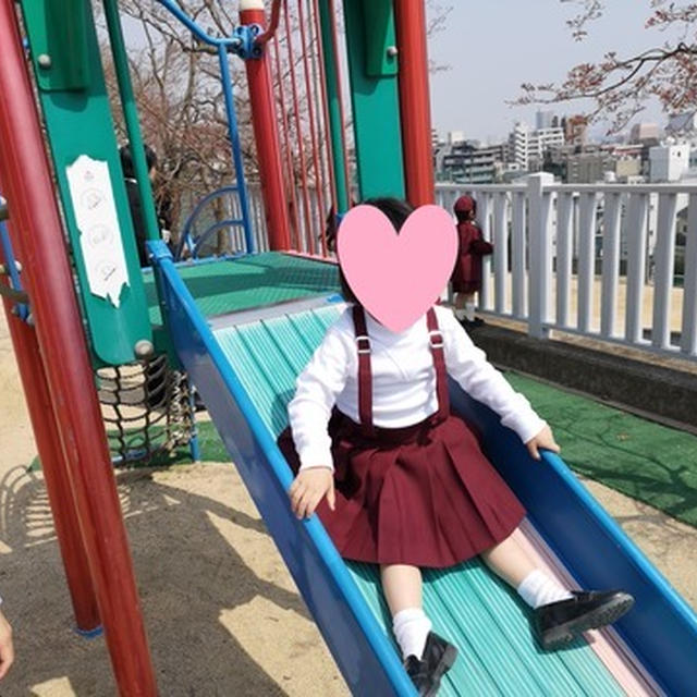 娘　幼稚園に入園する