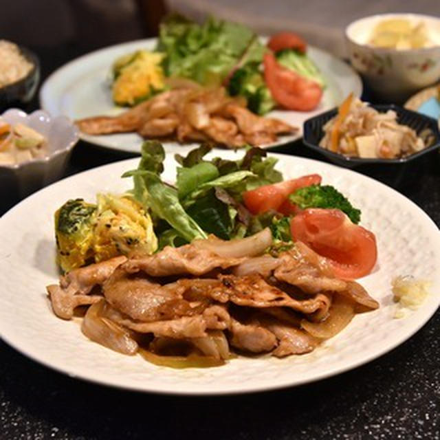 豚のにんにく味噌炒め