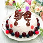 ほっぺちゃんドームケーキとぐでたまオムライス♡長女8歳誕生日ディナー