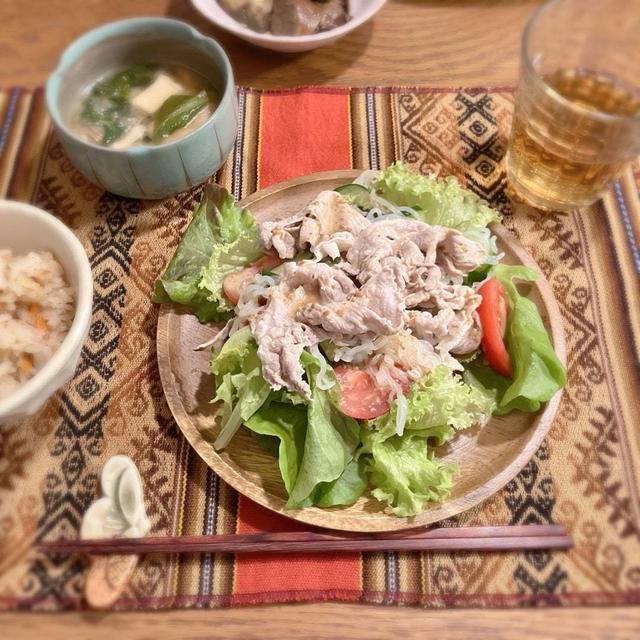 【娘絶賛】栄養満点節約たきこみごはん　晩ごはん