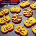 ☆共立食品　ハロウィン用製菓材料 de かぼちゃのクッキー　作ってみましたぁ♪