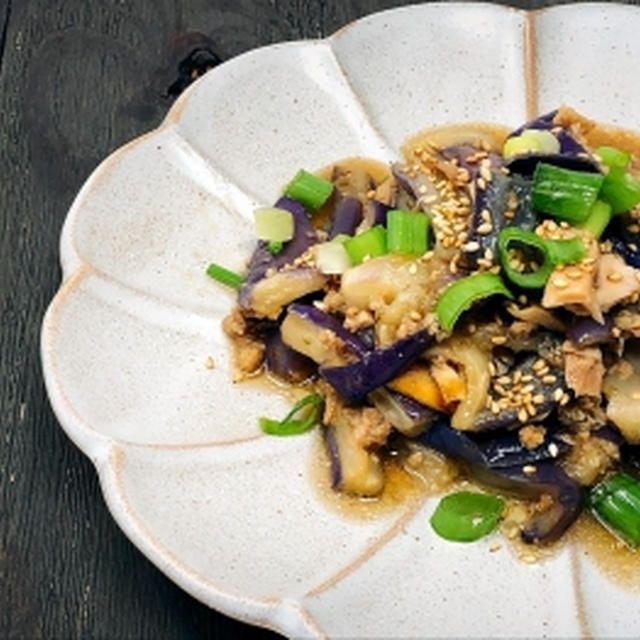 菜園の野菜で作る　無限なす＆無限ズッキーニ