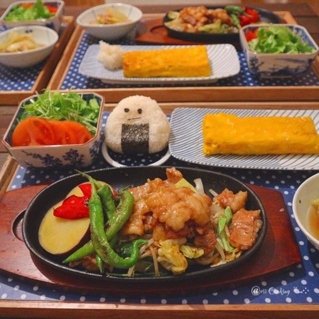 博多名物＊ホルモン焼きで夜ごはん
