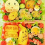 ふなっしー目玉焼きに半熟卵2段目＆AIR-G'リンゴ☆
