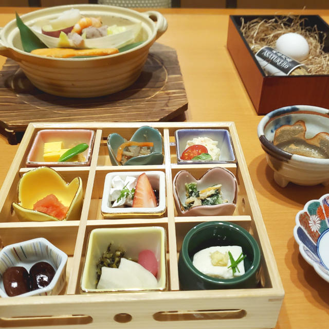 奈良屋の朝食