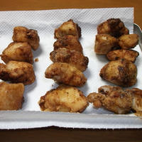 超簡単鶏胸肉の３味唐揚げ
