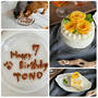 ぼくちんのお誕生日おやつと、便乗マンゴーケーキ