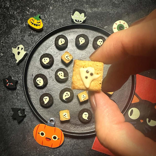 レシピ動画:市販のお菓子にひと手間+簡単ハロウィンギフト